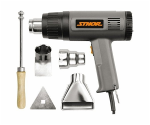 STHOR 1500W HEAT GUN WITH ACCESSORIES 79328