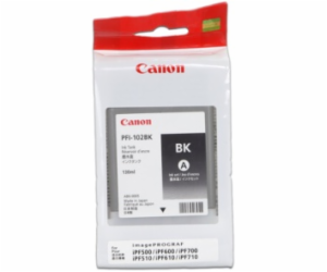 CANON INK PFI-102 BLACK iPF-500, 600, 700