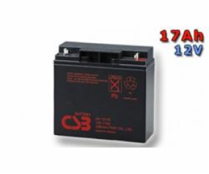 CSB Pb záložní akumulátor VRLA AGM 12V/17Ah (GP12170)