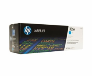 HP 305A Cyan LJ Toner Cart, CE411A (2,600 pages)