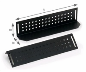 Nosné ližiny pro rack hl.600mm (L=380mm)-pár černé