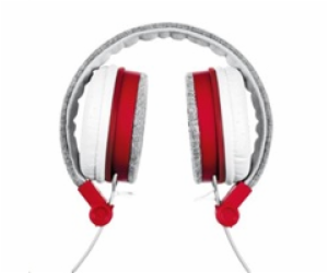 TRUST Sluchátka Fyber Headphone - grey/red