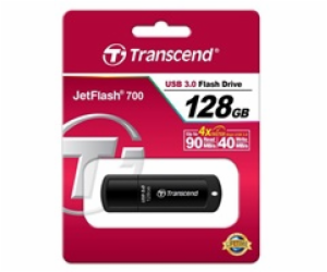 TRANSCEND Flash Disk 128GB JetFlash®700, USB 3.0 (R:90/W:...