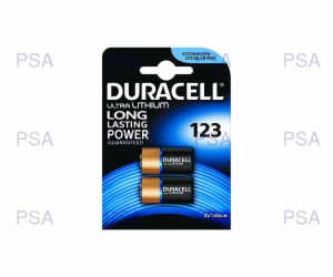 Duracell Ultra lithiová baterie CR123A 2 ks