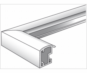 Rámeček Walther Trendstyle 40x50 zlatý plast