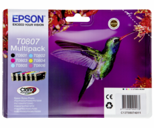 Epson inkoustové náplně - MULTIPACK/ C13T080740/ R265/ R3...