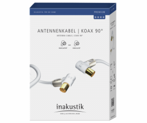 in-akustik Premium HDTV 90° anten. kabel Koax 100dB 7,5 m