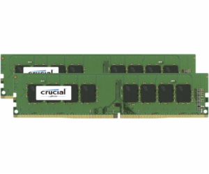 Crucial 16GB Kit DDR4 2400 MT/s 8GBx2 DIMM 288pin single ...