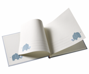 Walther Baby Animal blue 25x28 50 white Pages / Elefant U...