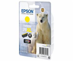 EPSON ink bar Singlepack "Lední medvěd" Yellow 26XL Clari...