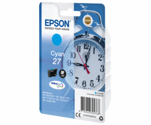 EPSON ink bar Singlepack ""Budík"" Cyan 27 DURABrite Ultr...