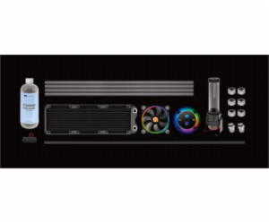 Thermaltake Pacific M360 D5 Hard Tube Water Cooling Kit 3...