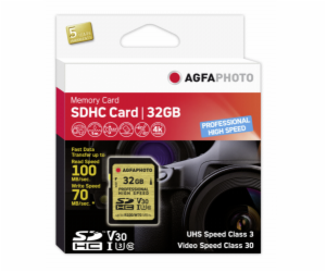 AgfaPhoto SDHC UHS I        32GB Professional High Speed ...