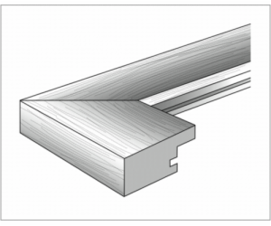 Rámeček Walther Home 20x30 dřevo, krémově bílé