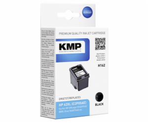 KMP H162 cartridge cerna kompatibil. s HP C2P05AE 62 XL