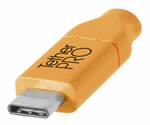 Tether Tools USB-C zu USB-C 4,60m oranzova