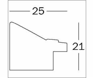 Walther Chalet             20x30 plast bila EL030W