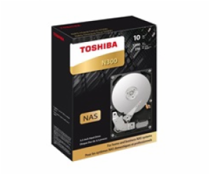 TOSHIBA HDD N300 NAS 10TB, SATA III, 7200 rpm, 256MB cach...