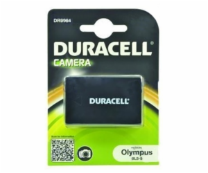 DURACELL Baterie - DR9964 pro Olympus BLS-5, šedá, 1000 m...