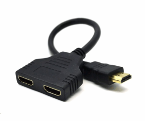 GEMBIRD Dat přepínač HDMI splitter, pasivní, kabel, 2 cesty