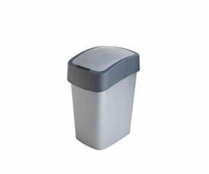 Odpadkový koš Flip Bin Silver / Grafit 25 l CURVER