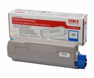 43865723 OKI Toner Cyan pre C5850/5950 6000stran