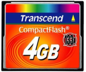 TRANSCEND Compact Flash 4GB (133x)