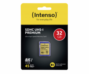 Intenso SDHC Card           32GB Class 10 UHS-I Premium