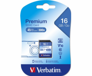 SDHC 16GB CLASS 10       VERBATIM