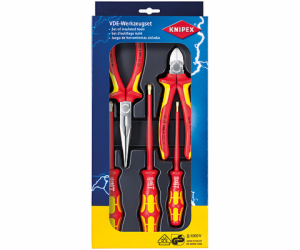 KNIPEX 002013 Kleště a šroubováky do 1000 V, sada v kartonu