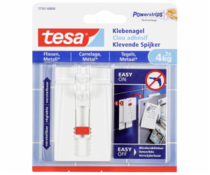 1x2 Tesa Adjustable Adhesive Nail for Tiles & Metal 4kg 7...