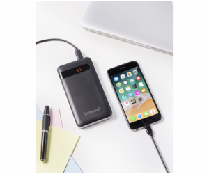 Intenso Powerbank PD10000 Power Delivery 10000 mAh cerna