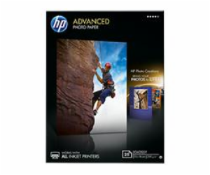 HP Advanced Glossy Photo Paper-25 sht/13 x 18 cm borderle...