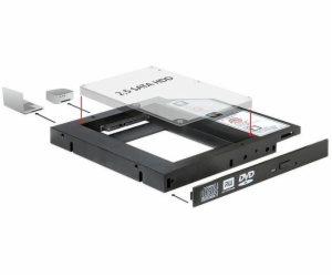 Delock Slim SATA 5,25 instalační rámeček pro 1 x 2,5" SAT...