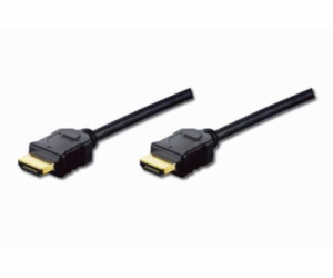 Digitus HDMI High Speed + Ethernet připojovací kabel, 2xs...