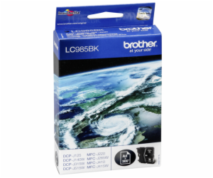 BROTHER LC-985BK Ink Black pre DCP-J125, 1315W, J515W