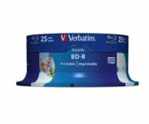 VERBATIM BD-R SL Datalife HTL (25-pack)Blu-Ray/Spindle/6x...