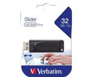 VERBATIM Flash Disk 32GB Store  n  Go Slider, černá