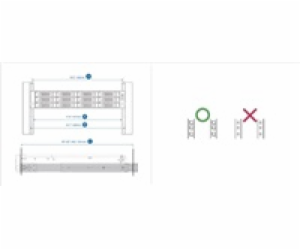 QNAP Rail-B02 2U ližiny