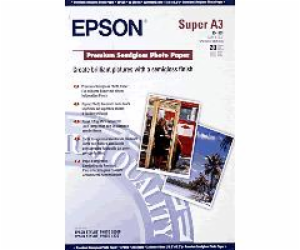 EPSON A3+, Premium Semigloss Photo Paper (20listů)