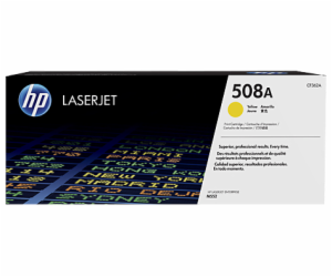 HP 508A Yellow LJ Toner Cartridge, CF362A (5,000 pages)