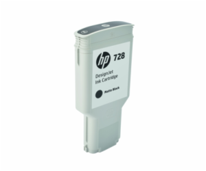 HP 728 300-ml Matte Black DesignJet Ink Cartridge