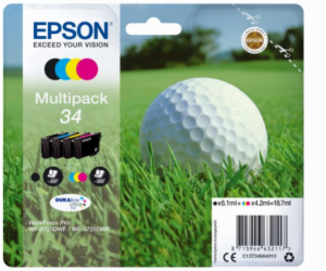 EPSON ink Multipack 4-colours "Golf" 34 DURABrite Ultra Ink