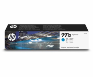 HP 991X High Yield Cyan Original PageWide Cartridge (M0J9...