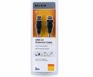 BELKIN USB 2.0 prodluž. kabel A-A, standard, 3 m