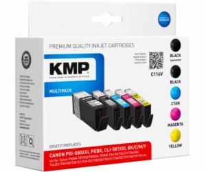 KMP C116V Multipack komp. s Canon PGI-580/CLI-581 XXL BCMY