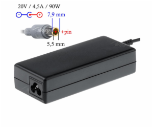 Akyga Nabíječka na notebook 20V/4.5A 90W 7.9x5.5 mm + pin...