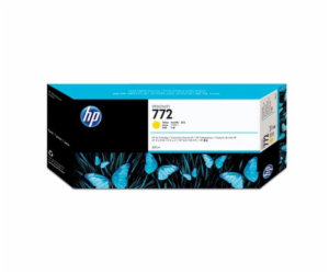 HP 772 Yellow DJ Ink Cart, 300 ml, CN630A