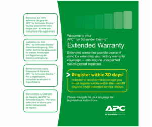 APC (3) Year Service Pack Extended Warranty / záruka pro ...