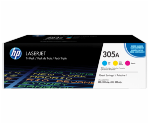 HP 305A CMY 3-pack LJ Toner Cart, CF370AM (2,600 / 2,600 ...